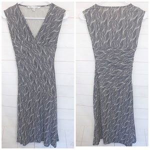 Diane Von Furstenberg Sleeveless Silk Dress Sz 4